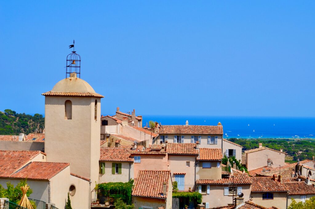 Vue de Ramatuelle